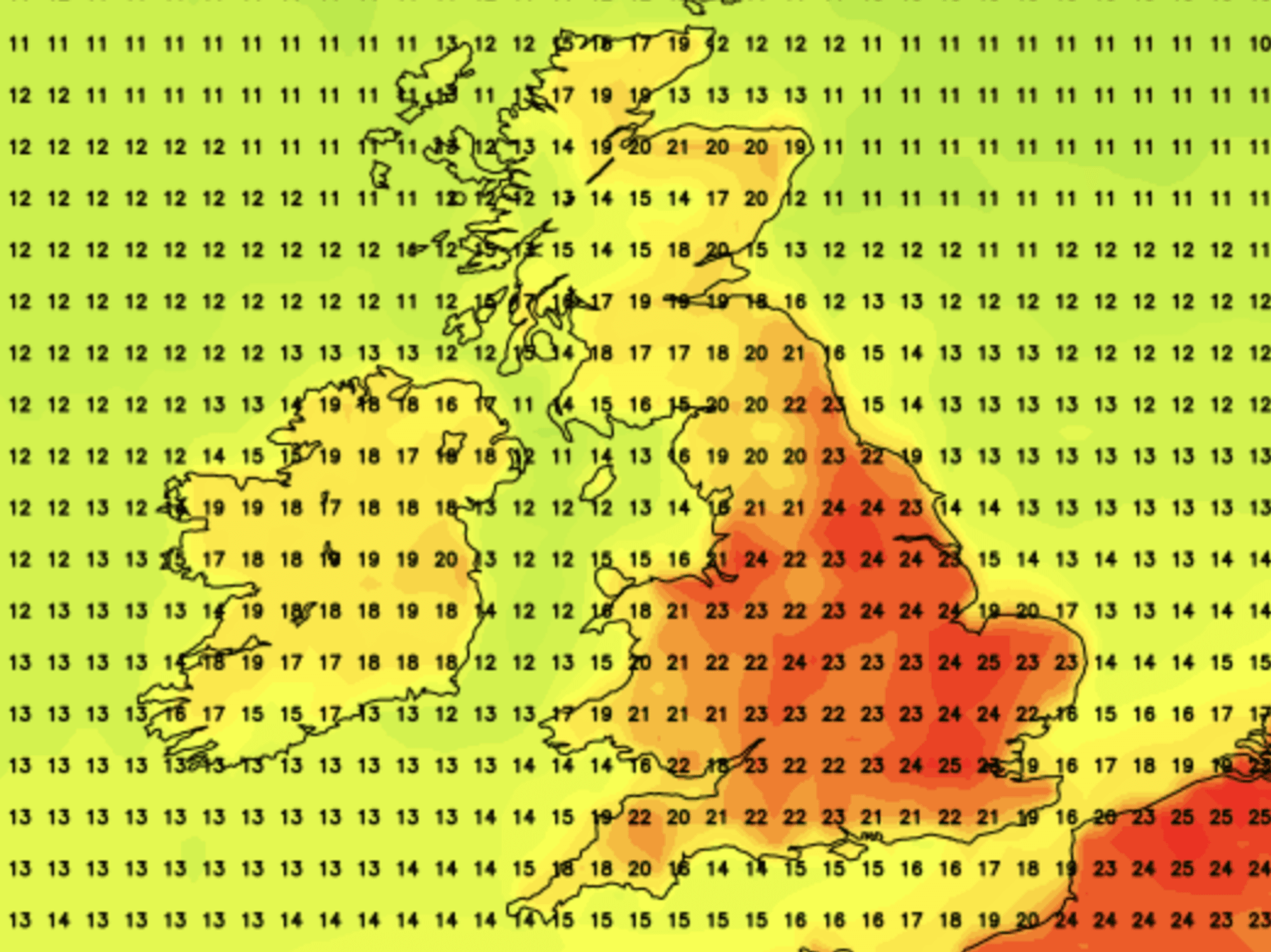Britons set to swelter in first ‘tropical nights’ of season as temperatures rocket to nearly 20C