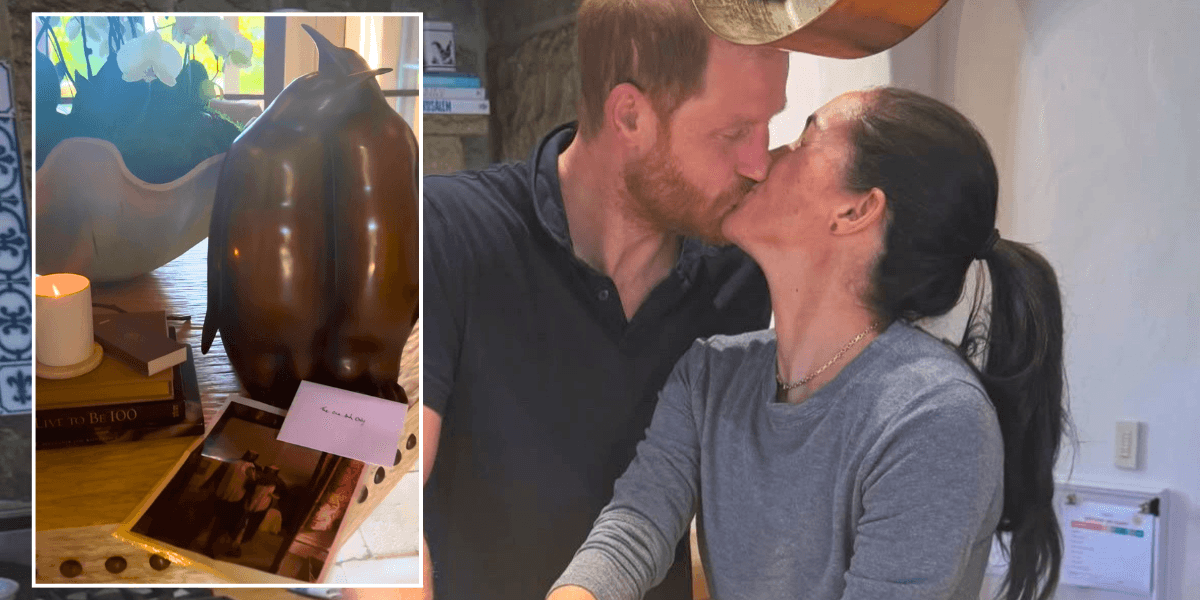 Prince Harry presents penguin statues to Meghan Markle eight years after royal wedding Prince Harry presents penguin statues to Meghan Markle eight years after royal wedding