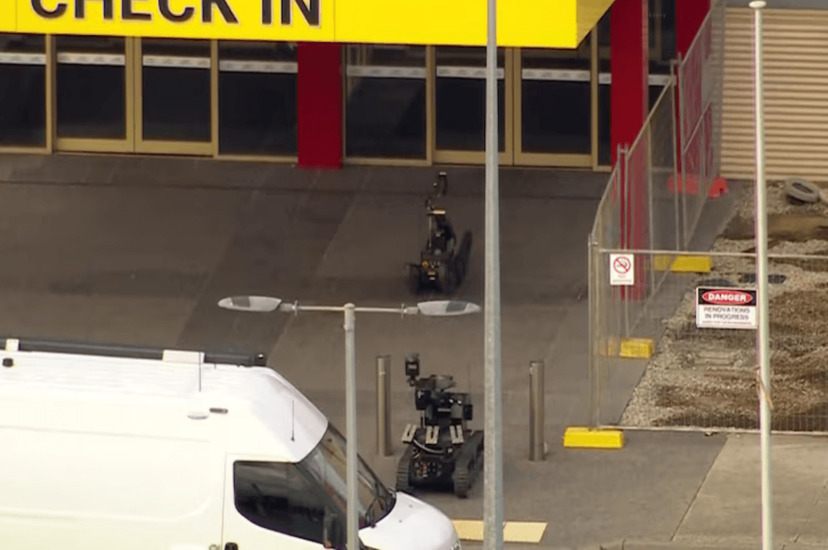 Melbourne airport plunged into 'total shutdown' with bomb squad called in and terminal evacuated