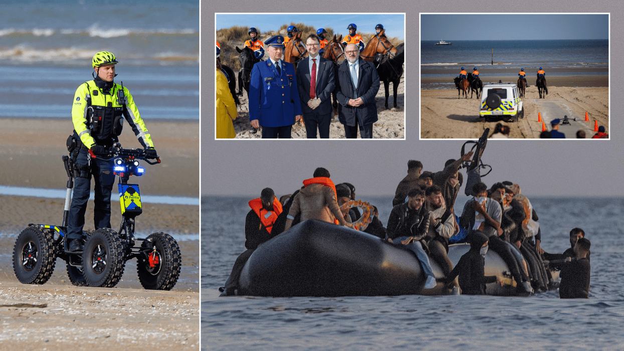 'Violent ex-soldiers from Iraq and Afghanistan' massing along Belgian coast at locations used for...