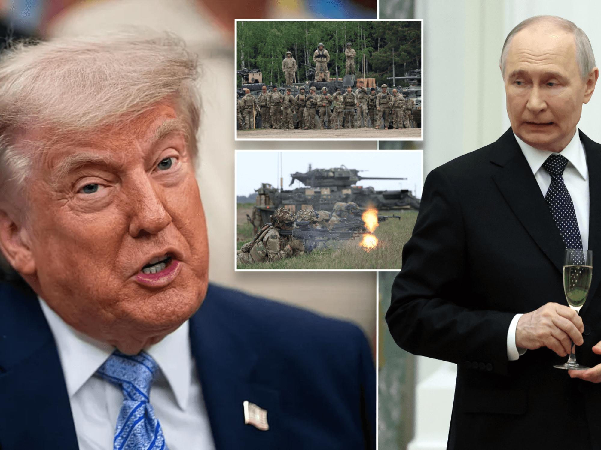 Donald Trump to send 5,000 troops to Russia's front door in major Nato U-turn