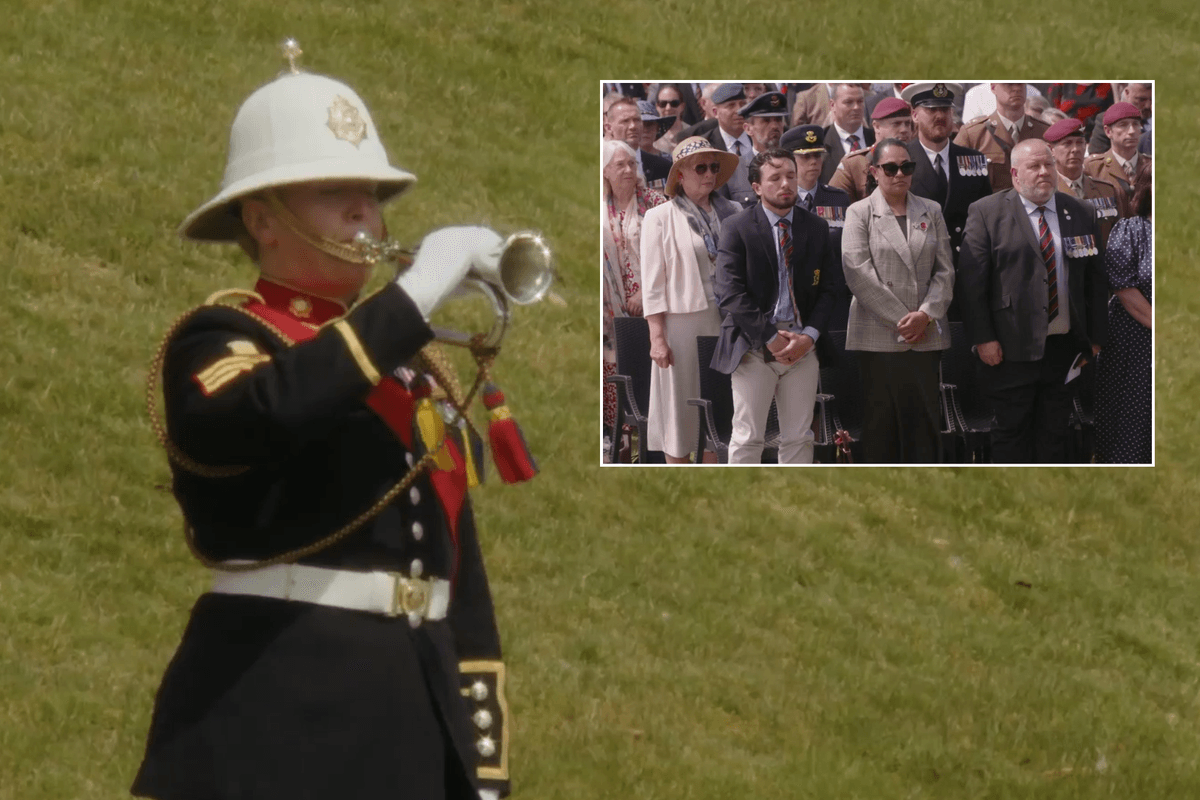 WATCH: Bugler sounds The Last Post at emotional Iraq War commemoration 15 years on