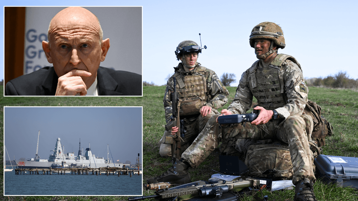 Britain only boasts enough drones to last one week of war, defence chiefs fear