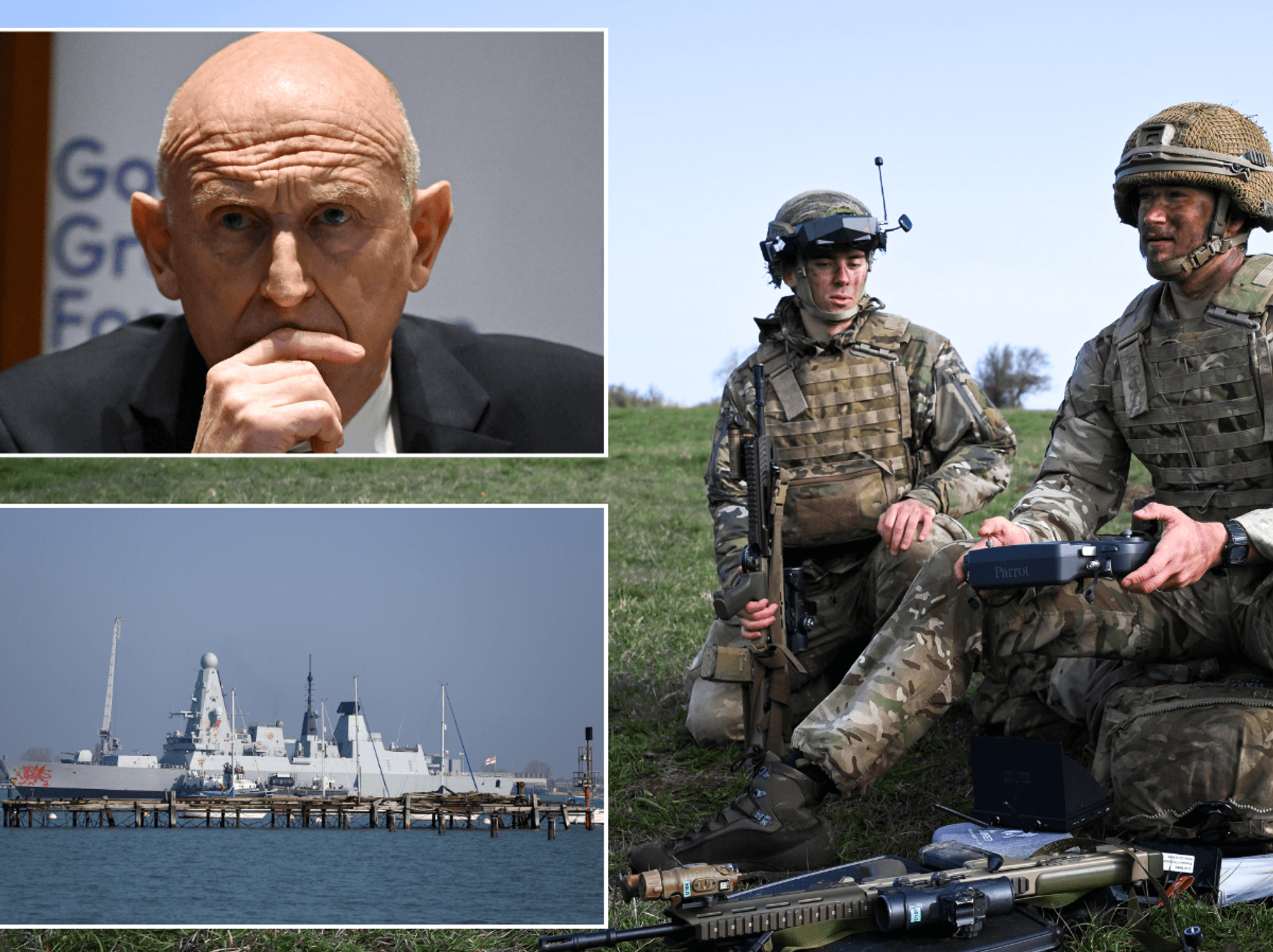 Britain only boasts enough drones to last one week of war, defence chiefs fear