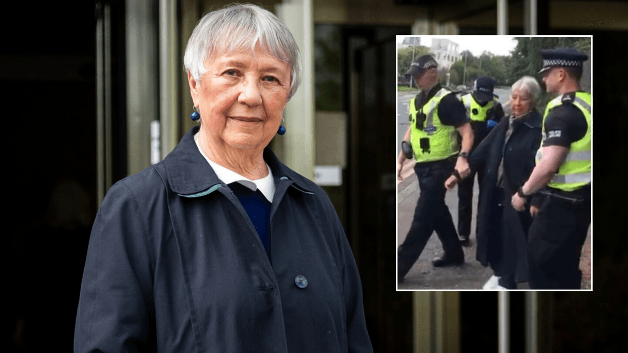 Free speech victory as Crown Office backs down on Christian grandmother who held 'here to talk' sign outside abortion clinic