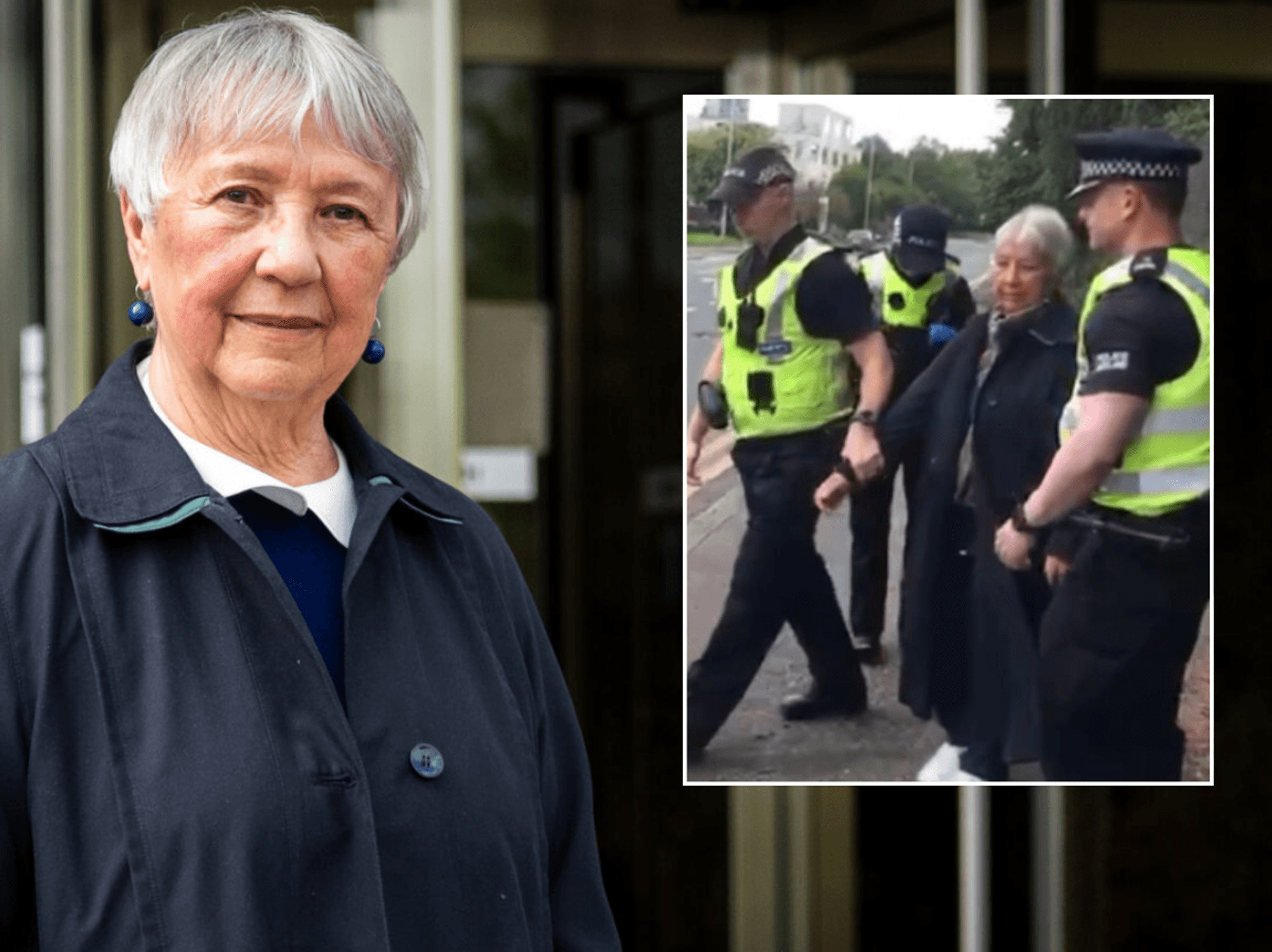 Free speech victory as Crown Office backs down on Christian grandmother who held 'here to talk' s...