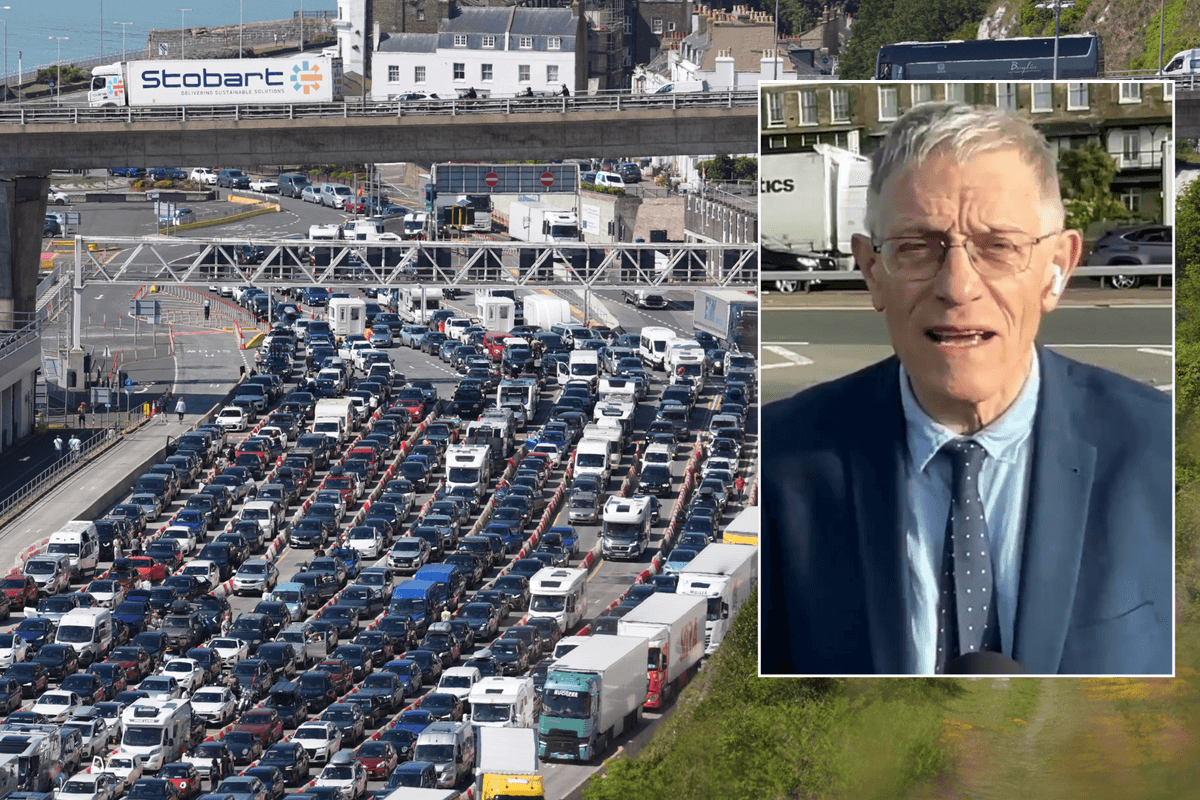 ‘It's a mess!’ Simon Calder reports from Dover as travel chaos erupts over new EU digital border scheme
