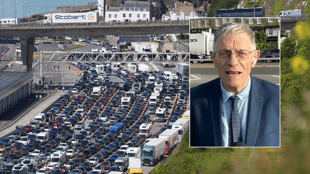 ‘It's a mess!’ Simon Calder reports from Dover as travel chaos erupts over new EU digital border scheme