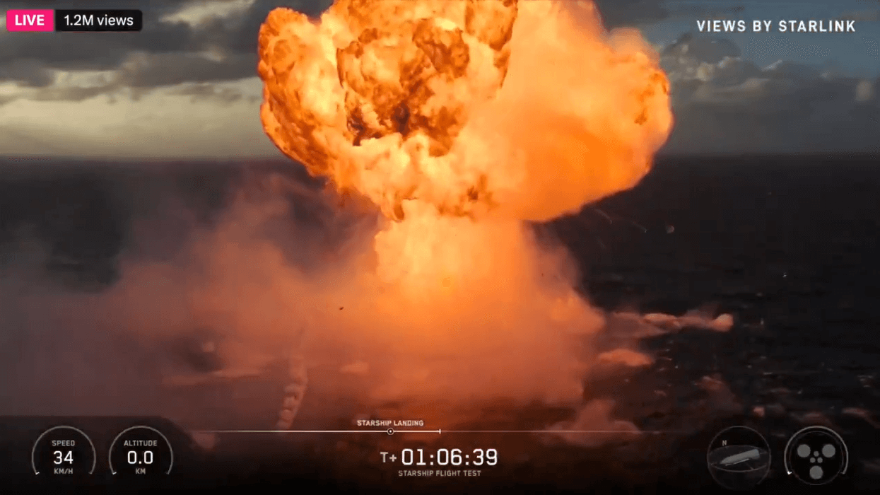 Watch the moment Elon Musk’s SpaceX rocket expl...