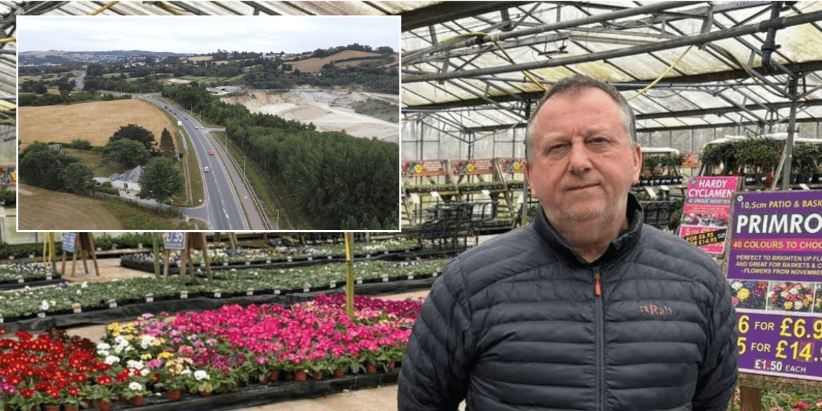 Garden centre boss takes drastic action after 16-year council land row Garden centre boss takes drastic action after 16-year council land row