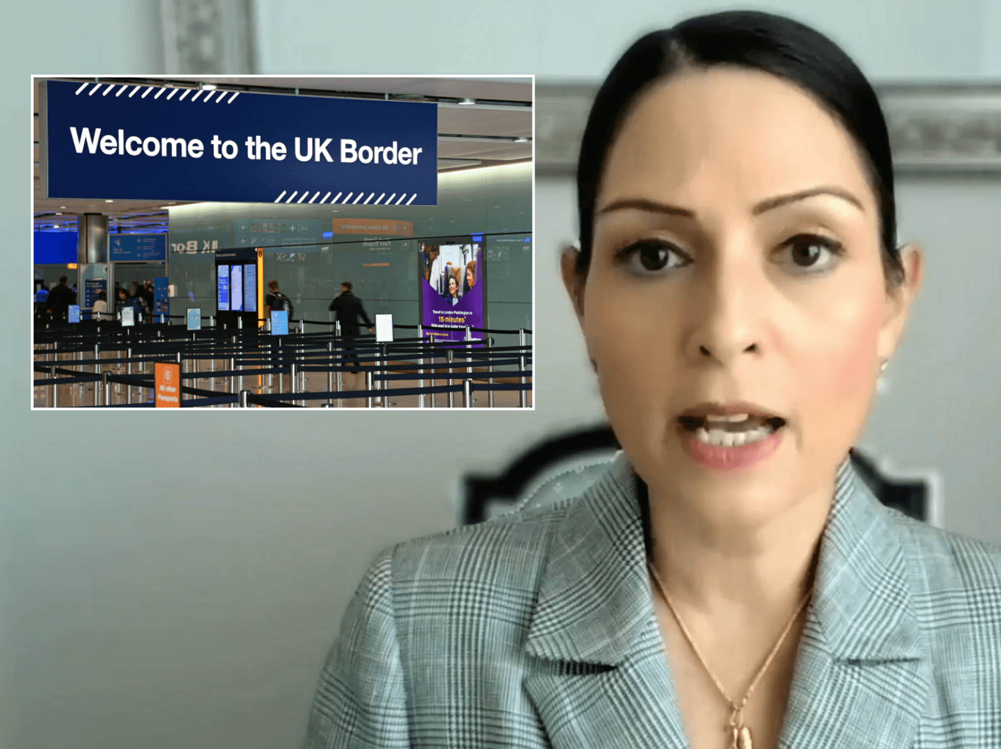 Priti Patel challenged on Labour net migration win as she refuses to disown the Boriswave