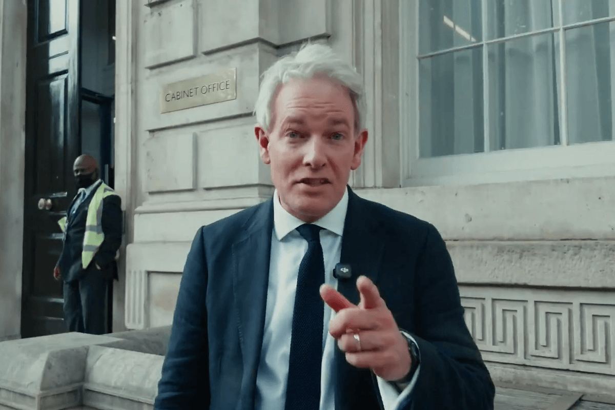 WATCH: Reform UK’s Danny Kruger reveals plan for major Whitehall shakeup and ‘restoring power to No10’
