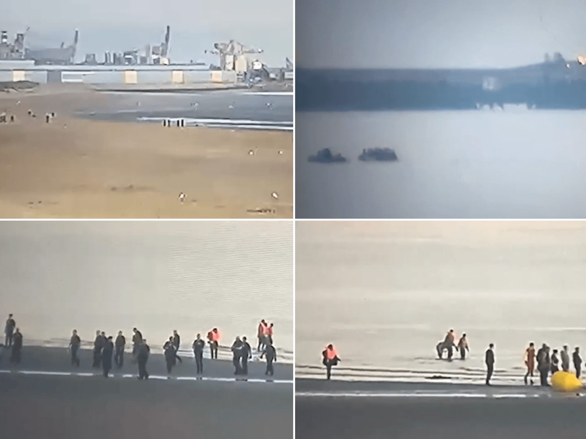 ANOTHER boatload of illegal migrants cross Channel with more seen preparing to launch from France