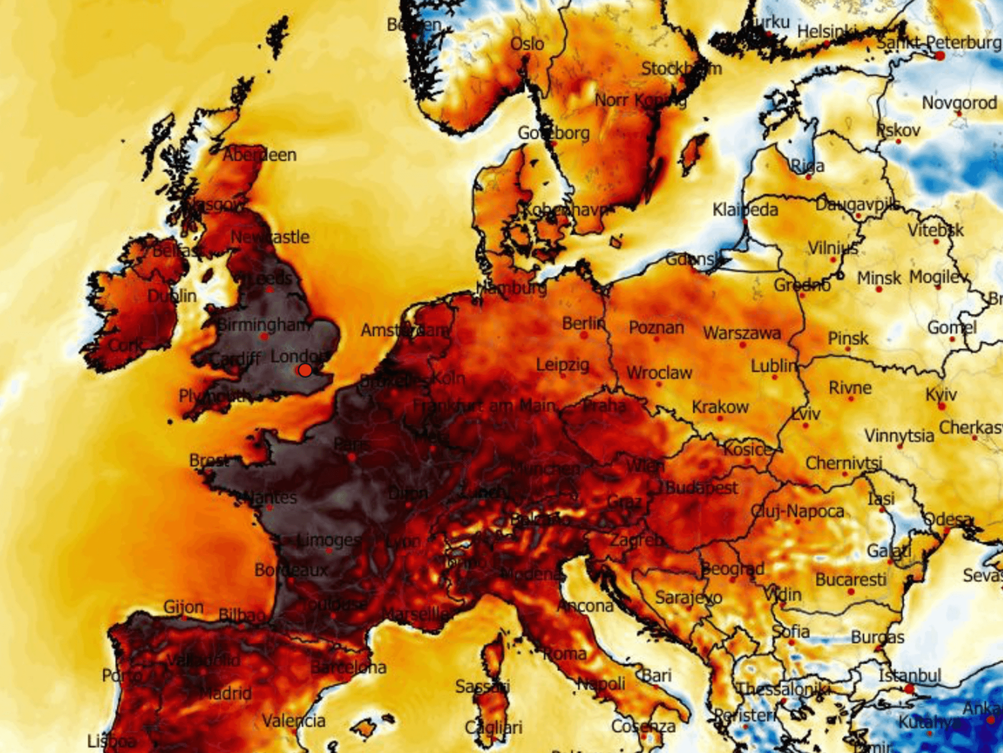 Britain bakes in what is likely to be the UK's hottest ever end to spring
