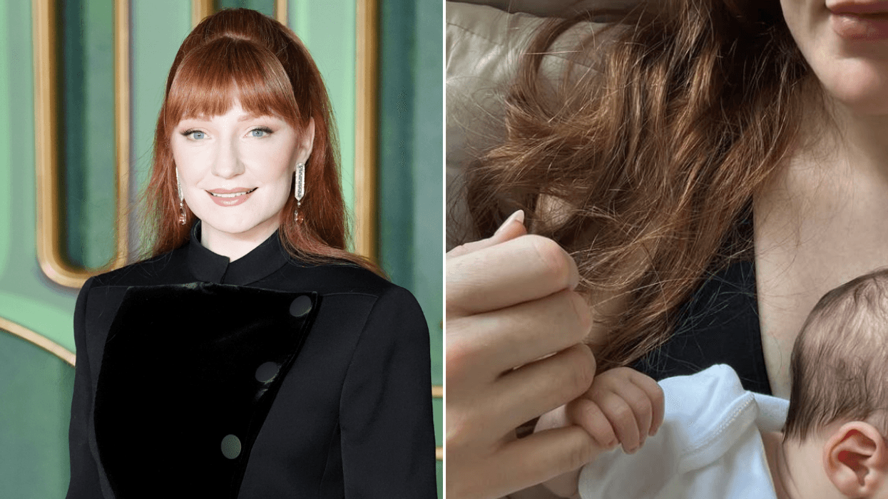 Nicola Roberts gives birth to first child as Girls Aloud star shares heartwarming first snaps of newborn