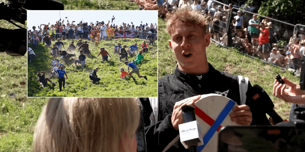 Watch the moment German YouTuber wins race for third year in a row Watch the moment German YouTuber wins race for third year in a row
