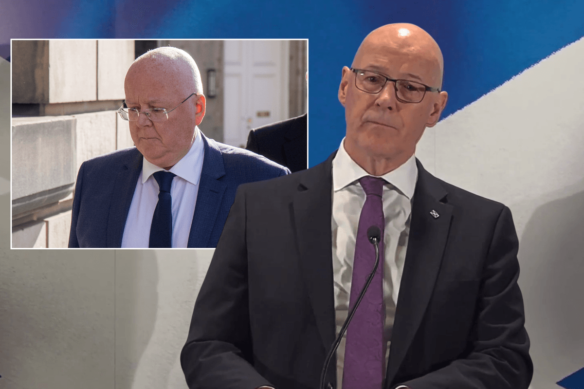 John Swinney apologises for ‘overwhelming betrayal’ by Nicola Sturgeon's husband Peter Murrell in £400,000 embezzlement scandal
