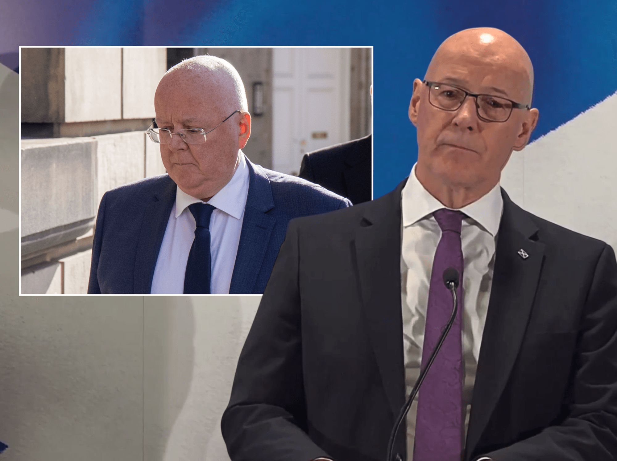 John Swinney apologises for ‘overwhelming betrayal’ by Nicola Sturgeon's husband Peter Murrell in...