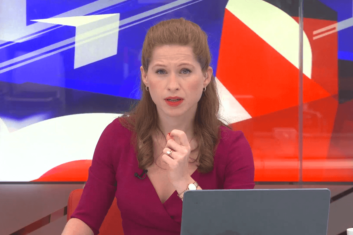 Emily Carver fights back tears while discussing case of teen rapists who were spared jail