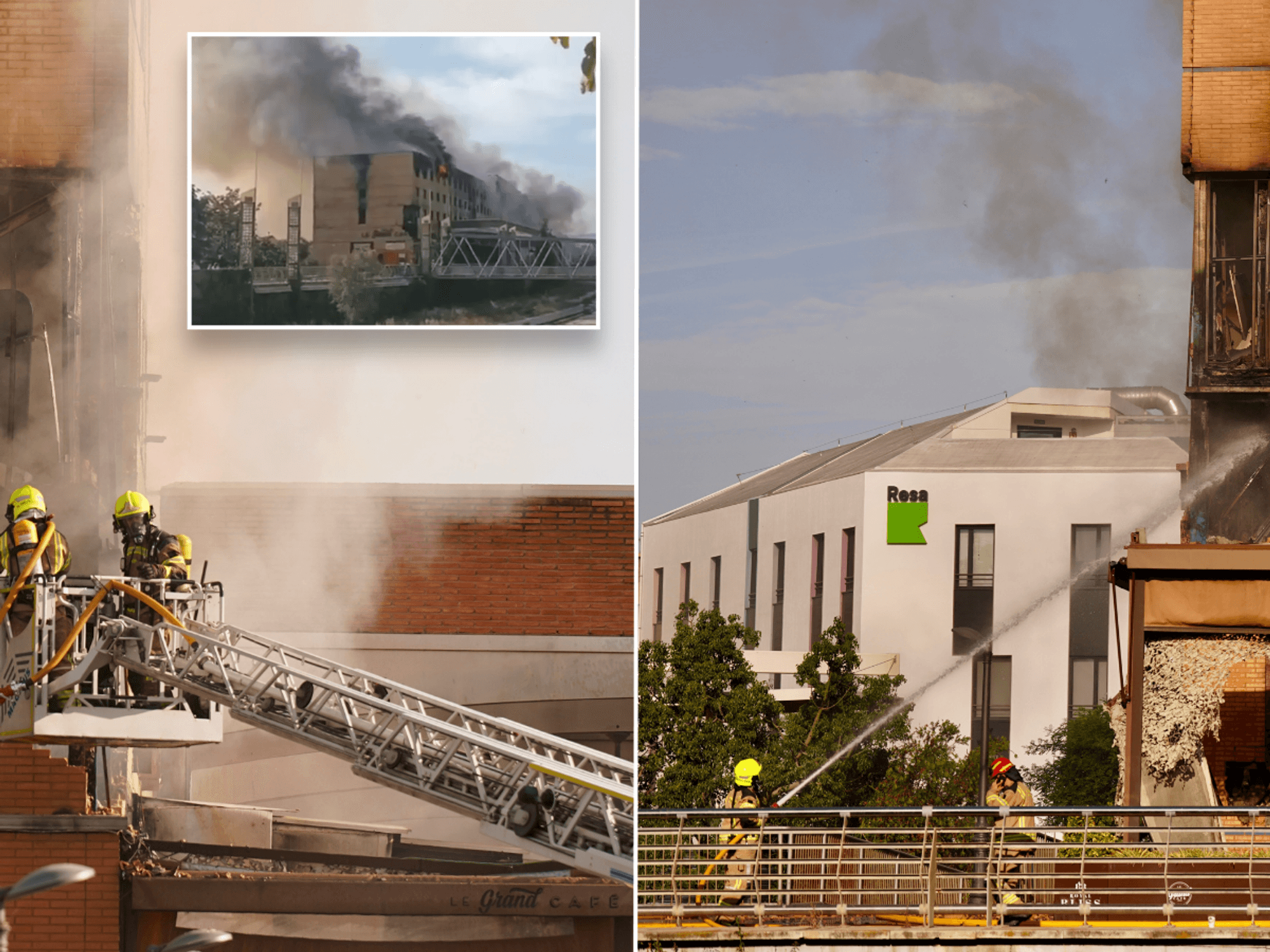 Hundreds evacuated as huge fire breaks out at tourist hotel in British-favourite holiday hotspot