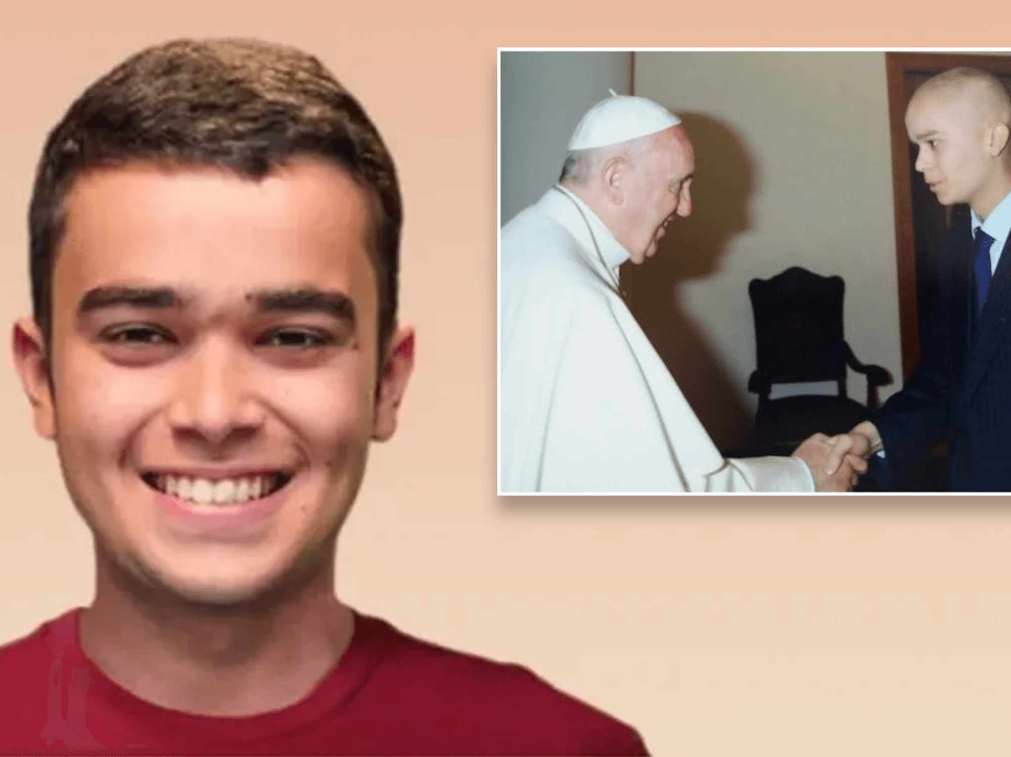 Manchester-born student on path to becoming Catholic Church's first Gen Z saint