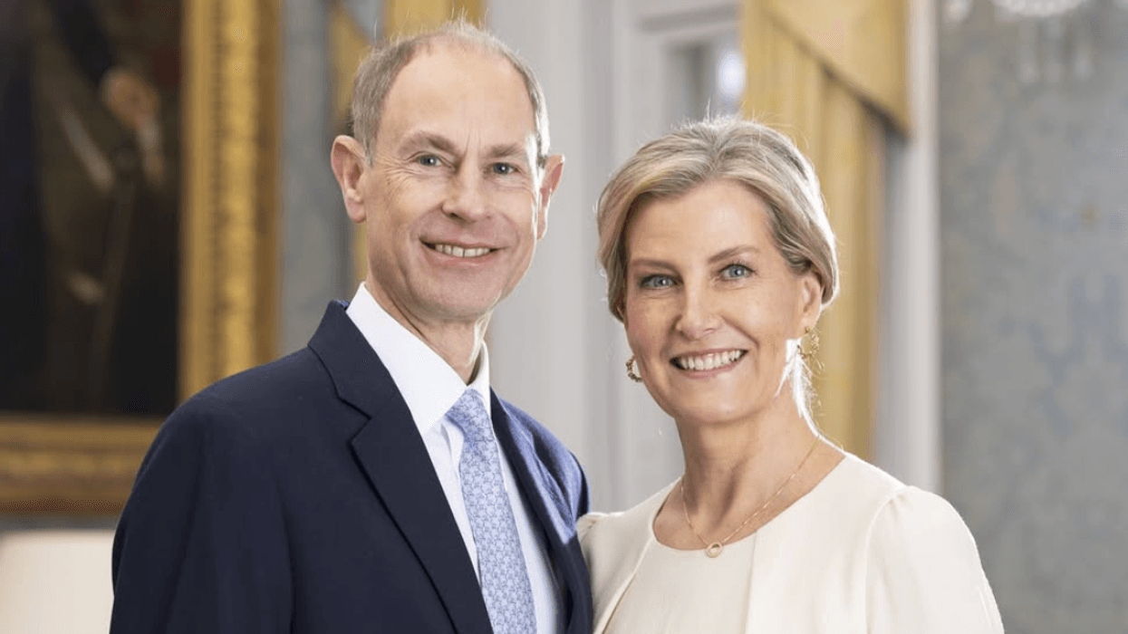 New portrait of Prince Edward and Duchess of Edinburgh revealed ahead of their trip to Portugal