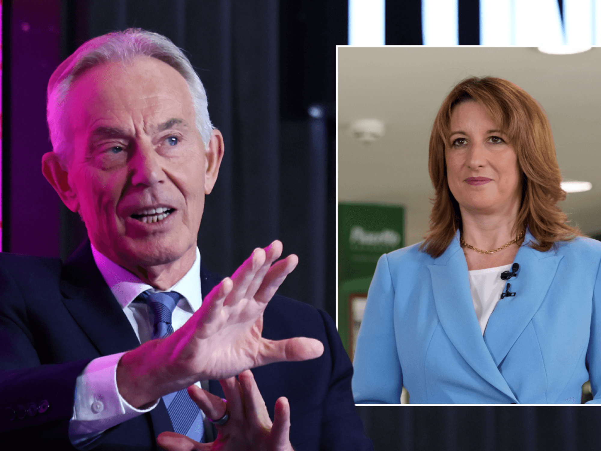 Tony Blair calls for 'fundamental reset' to economy in scathing attack on Rachel Reeves's tax decisions