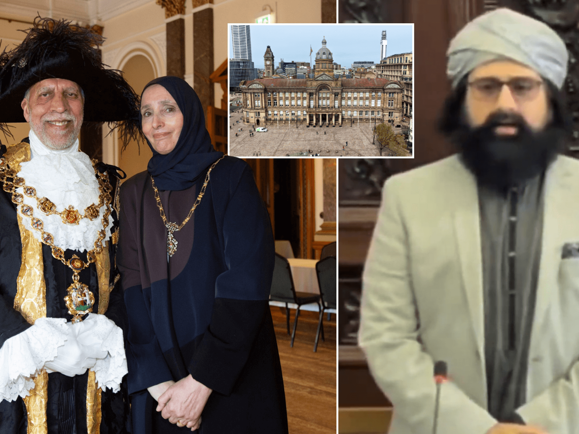 Reform councillors demand Birmingham Council only speaks English after Islamic prayer read aloud ...