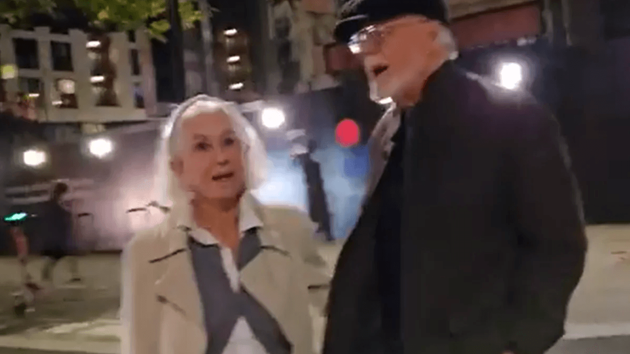 Dame Helen Mirren, 80, acosted and branded 'evil Zionist b***h' by Palestine activist on streets ...