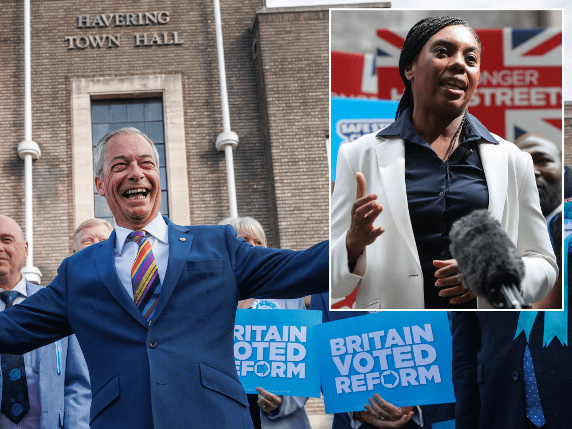 Reform now dominating the right of British politics as bombshell poll shows swathes of voters tur...