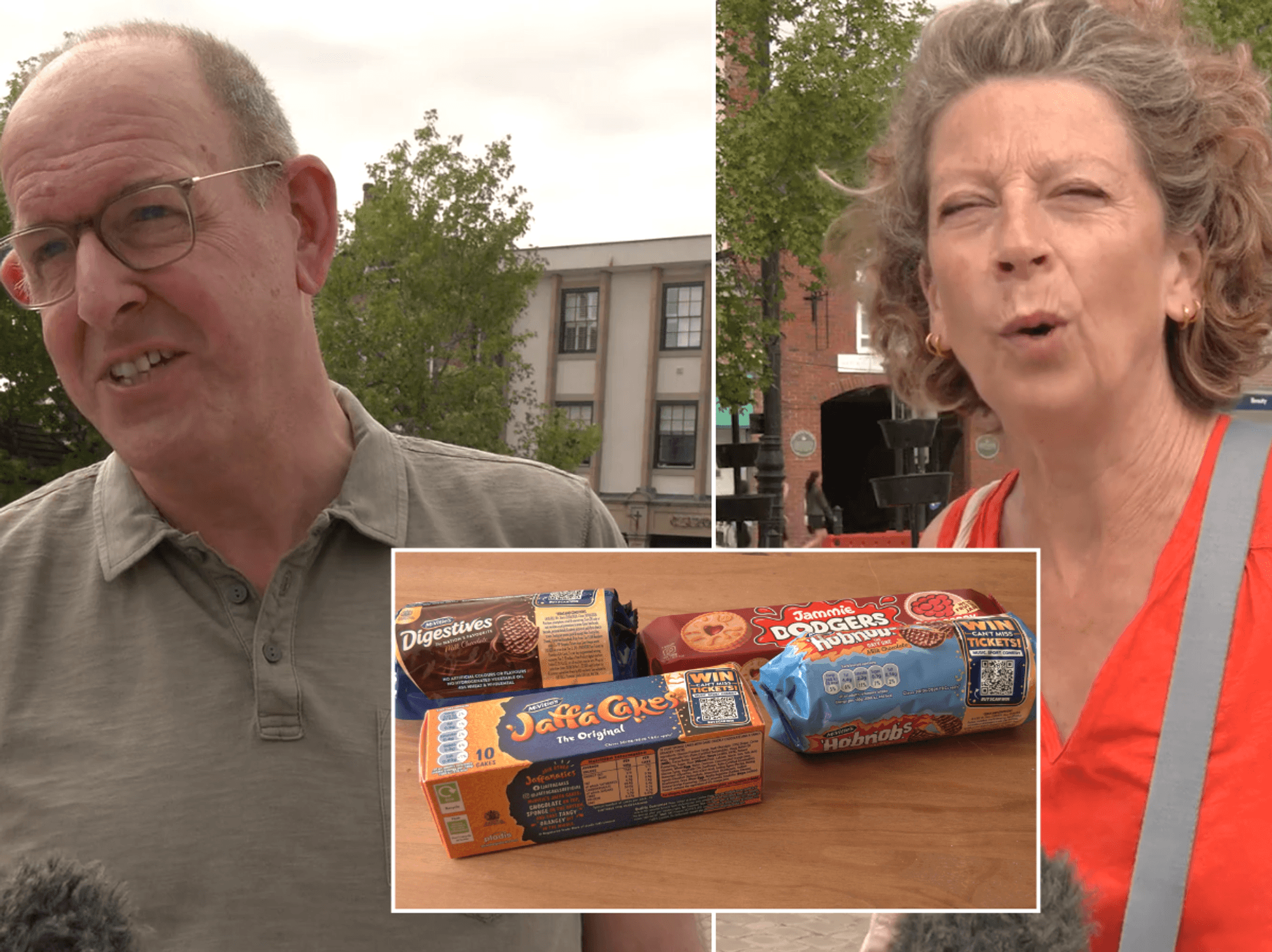 'I'm no dunker!' GB News asks members of the public what their favourite biscuit is