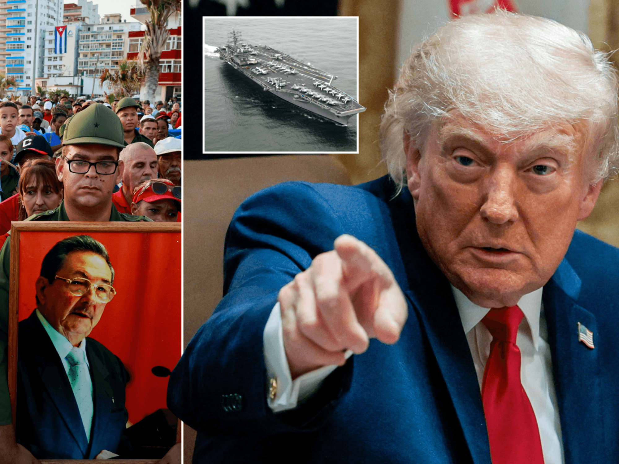 US 'ready to invade Cuba immediately' as massive military build-up unmasked