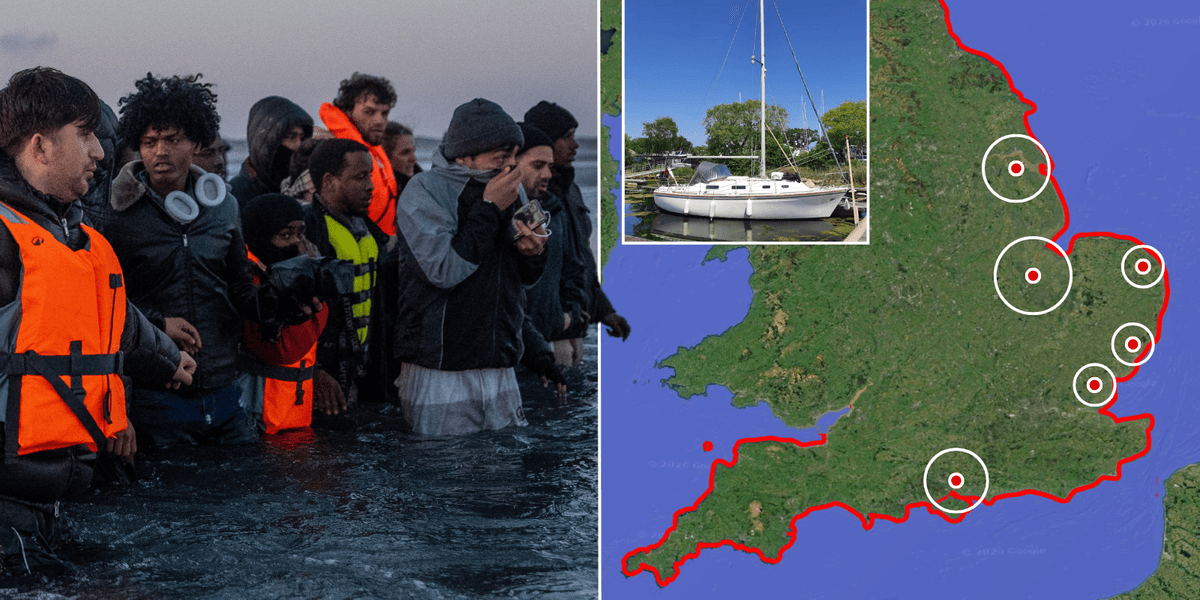 Rural villages miles from coastline under threat from illegal migrant boats sailing up waterways Rural villages miles from coastline under threat from illegal migrant boats sailing up waterways