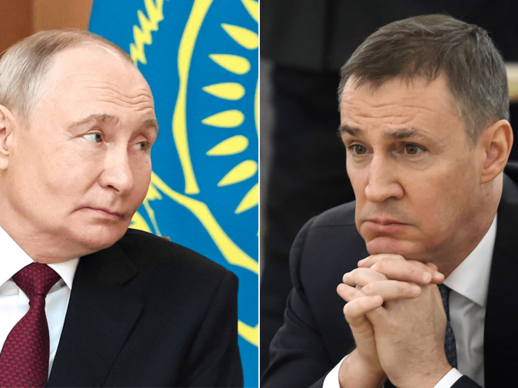 Russian minister 'accidentally calls Vladimir Putin his body-double's name' in extraordinary slip-up