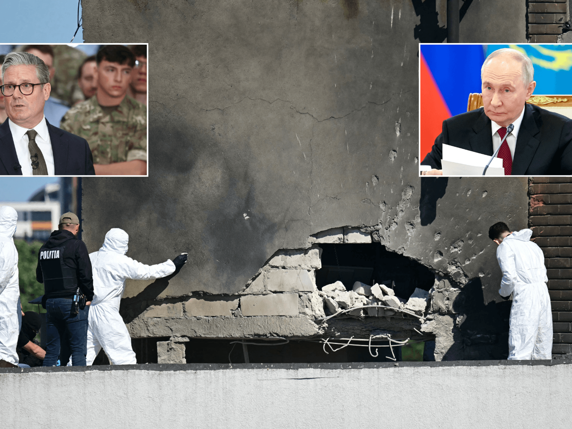Britain may deploy RAF fighter jets to Romania after Russian drone strike