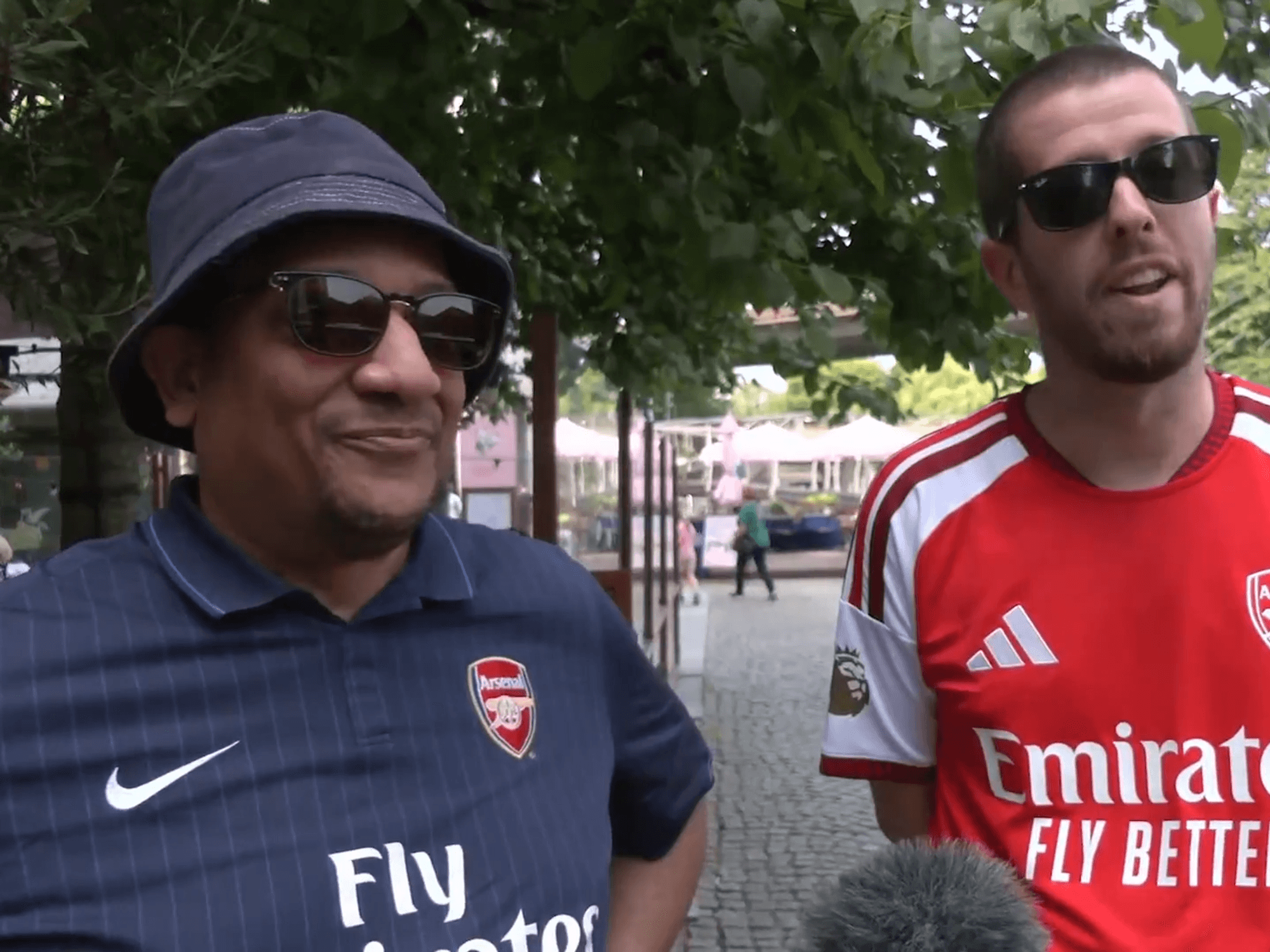 WATCH: Arsenal fans predict score for Champions League final tie against PSG