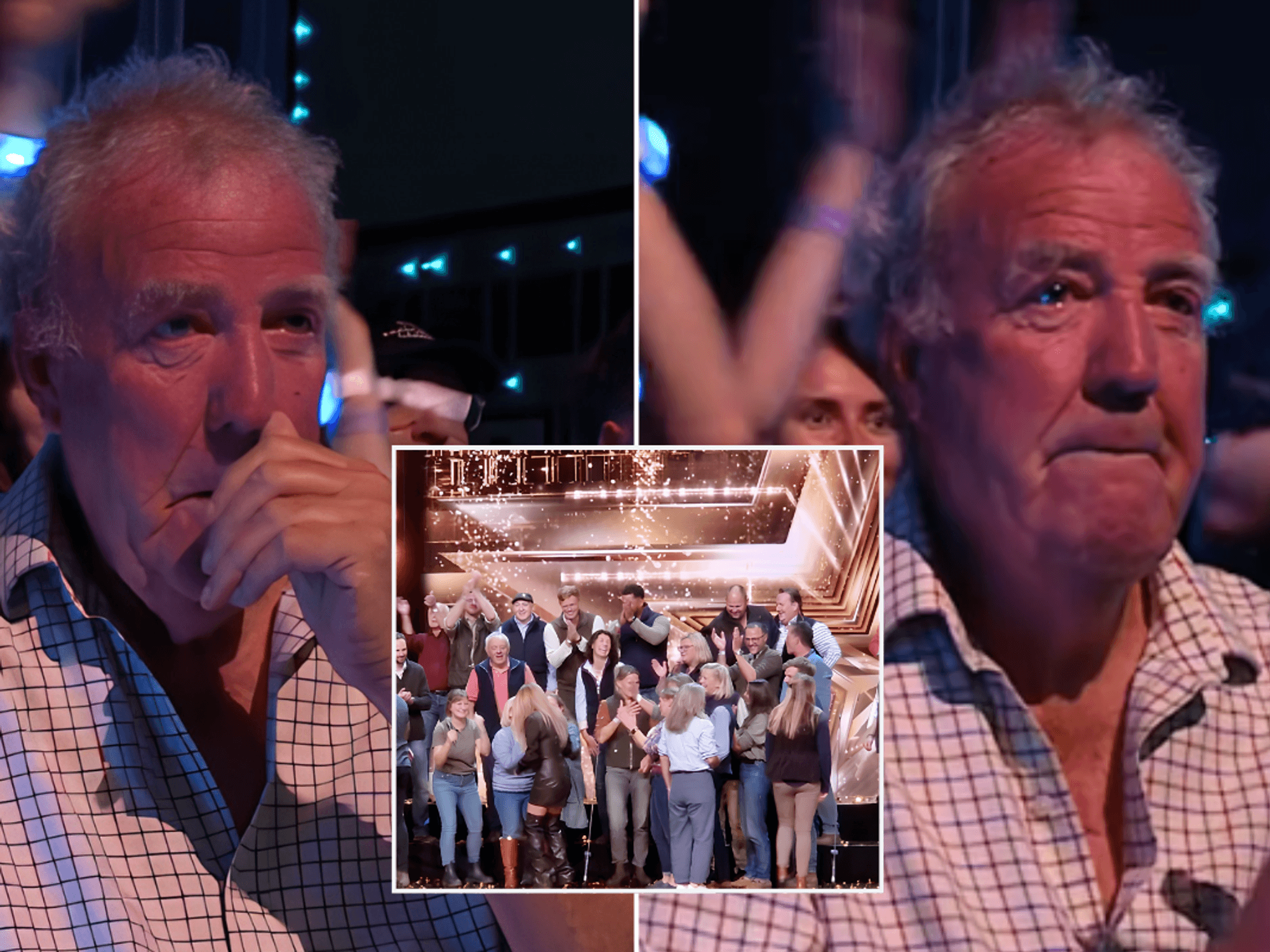 Jeremy Clarkson breaks down in tears as Hawkstone Farmers Choir crowned Britain's Got Talent winners