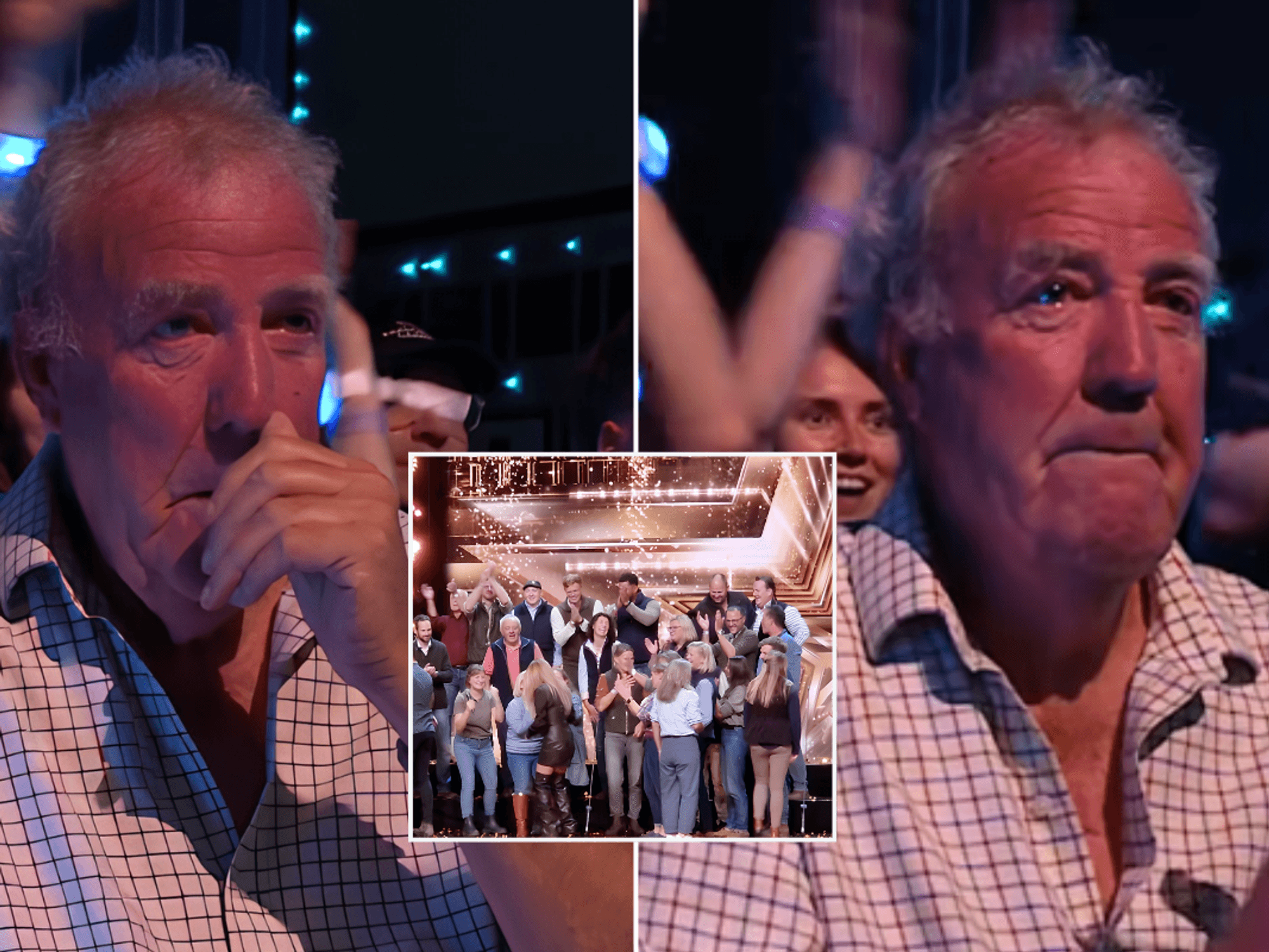 Jeremy Clarkson breaks down in tears as Hawkstone Farmers Choir crowned Britain's Got Talent winners