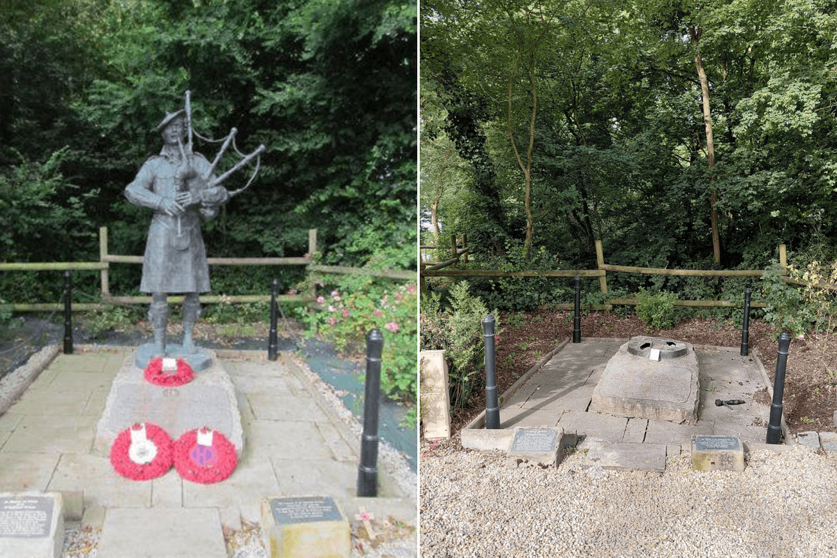 French memorial to British soldiers who died on D-Day stolen - 'A shameful act!'