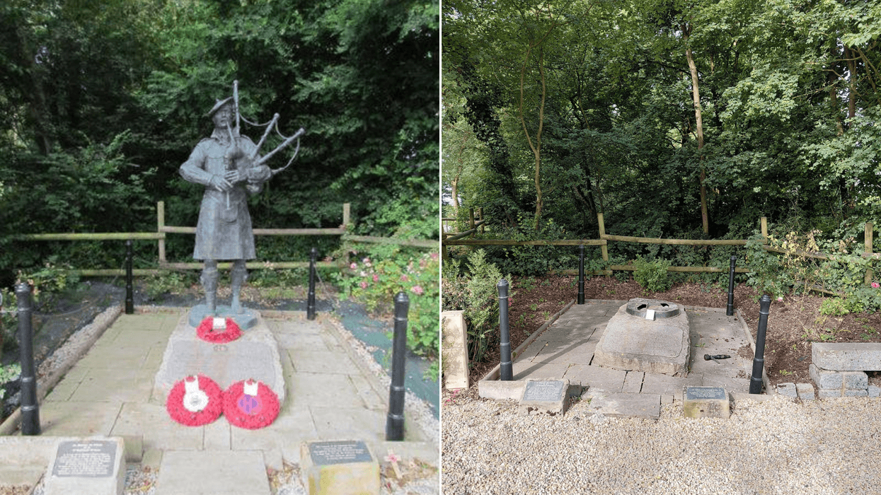 French memorial to British soldiers who died on D-Day stolen - 'A shameful act!'