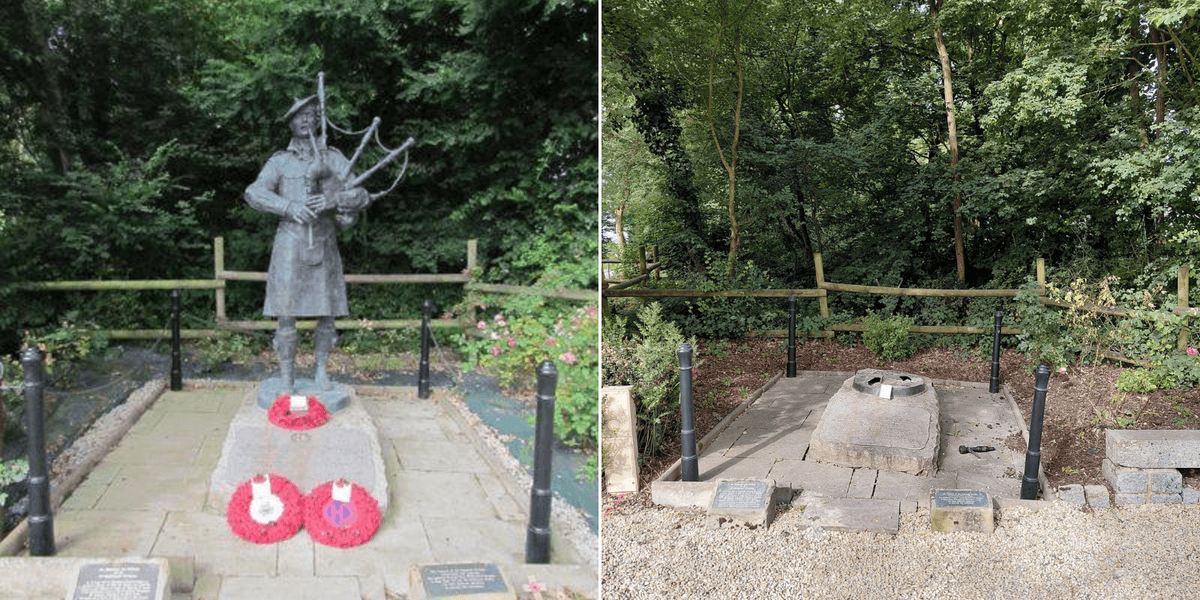 French memorial to British soldiers who died on D-Day stolen - 'A shameful act!'