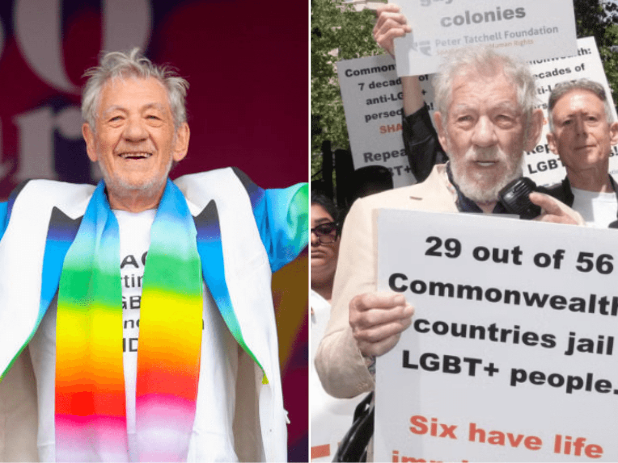 Sir Ian McKellen takes aim at Commonwealth over anti-LGBTQ+ laws: 'It's never on the agenda!'