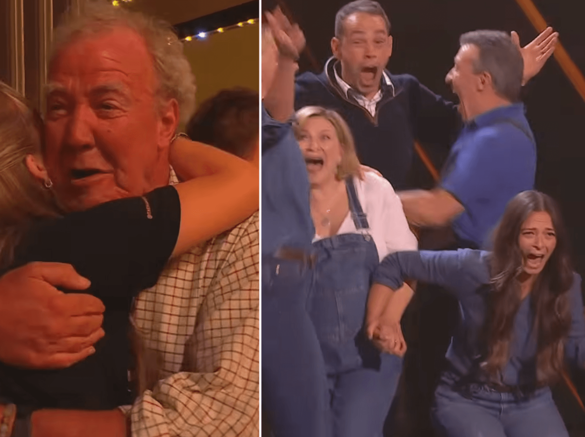 Jeremy Clarkson foots the bill as Hawkstone Farmers Choir party until 5am after Britain's Got Tal...