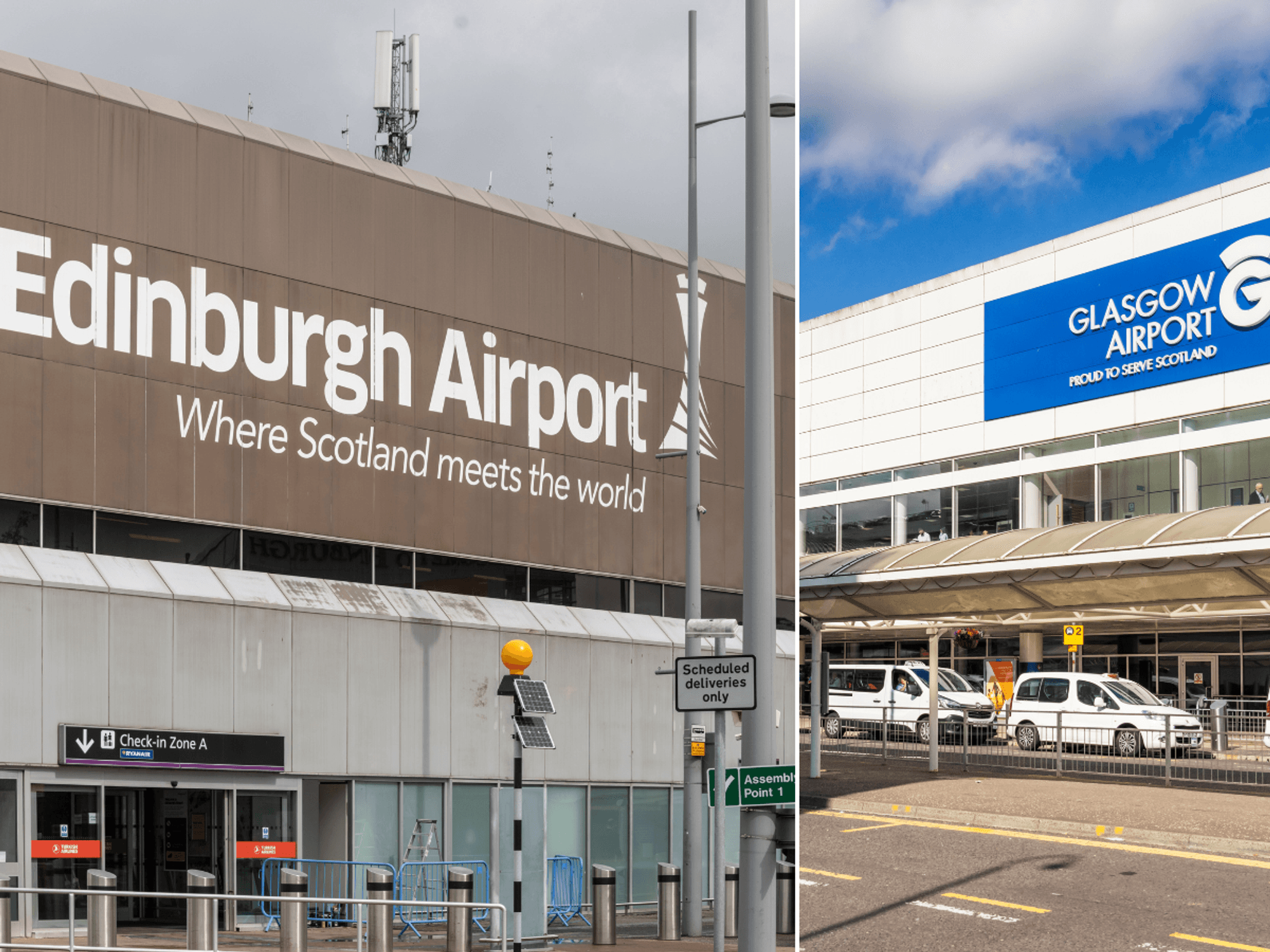 Two major UK airports forced to divert flights due to fuel shortages