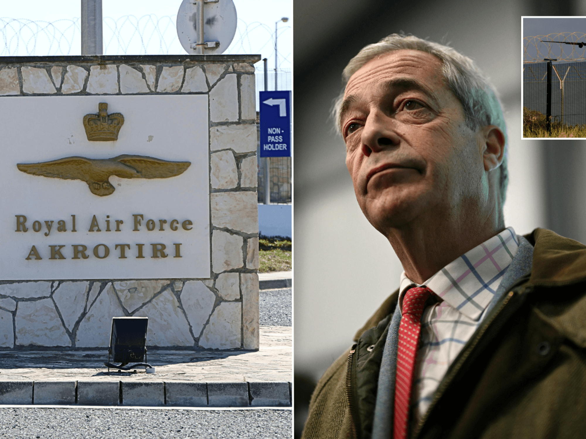 Cyprus begs Labour to 'Farage-proof' British military bases and STOP Donald Trump using them if R...