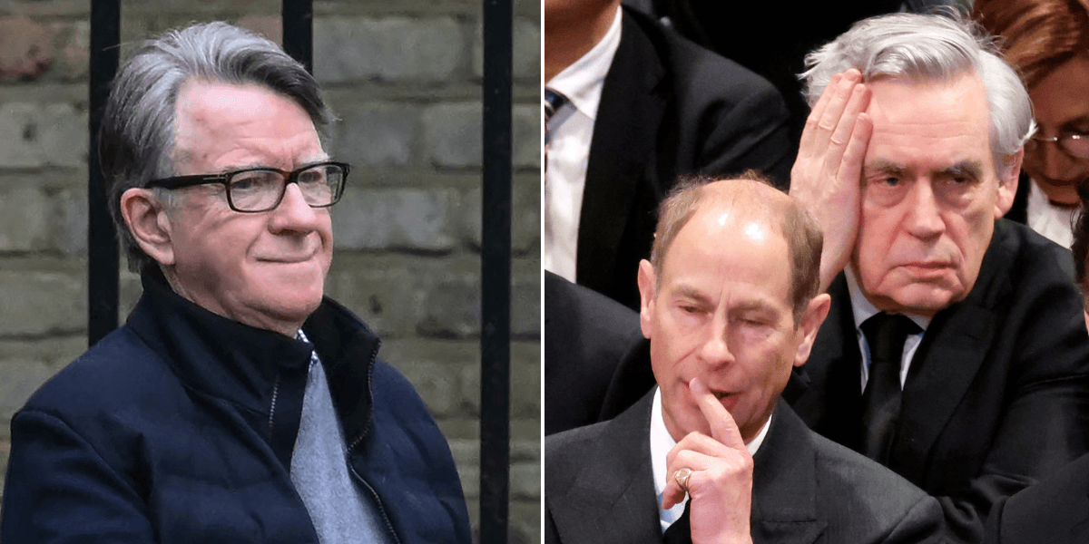Peter Mandelson joked about Prince Edward and Gordon Brown before Jimmy Carter’s funeral Peter Mandelson joked about Prince Edward and Gordon Brown before Jimmy Carter’s funeral