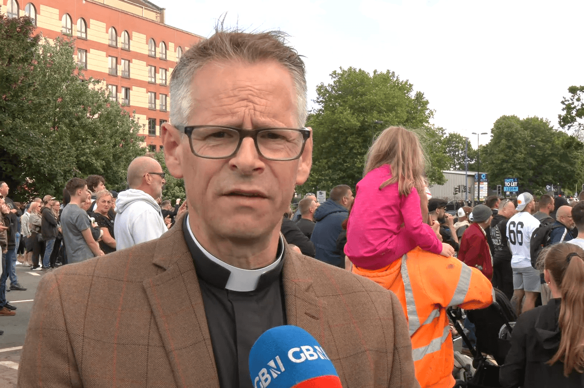 ‘We want to see justice in our nation again!’ Reverend attending Henry Nowak protest speaks out
