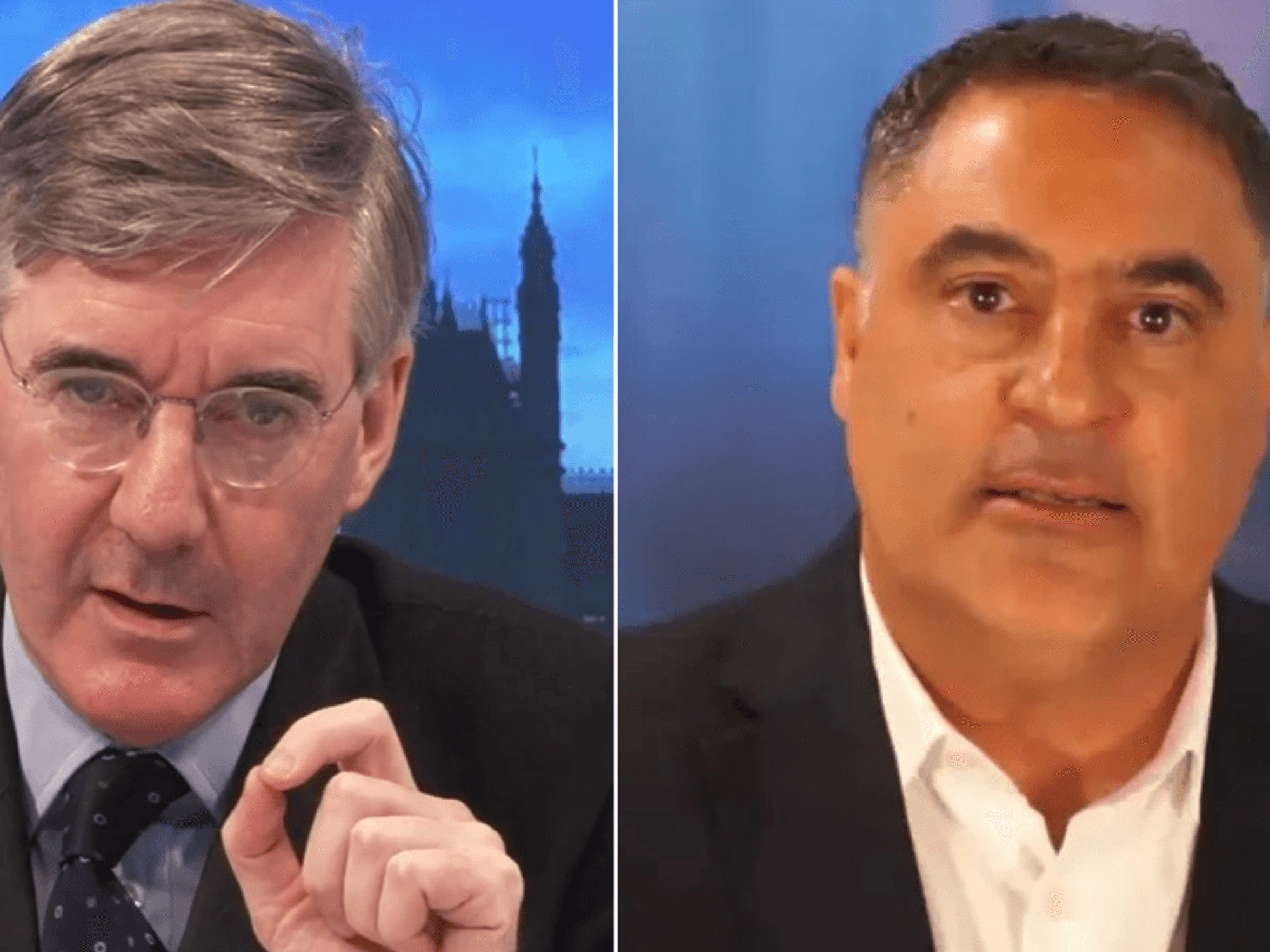 Jacob Rees-Mogg clashes with Cenk Uygur over 'hilarious and ridiculous' ban from Britain