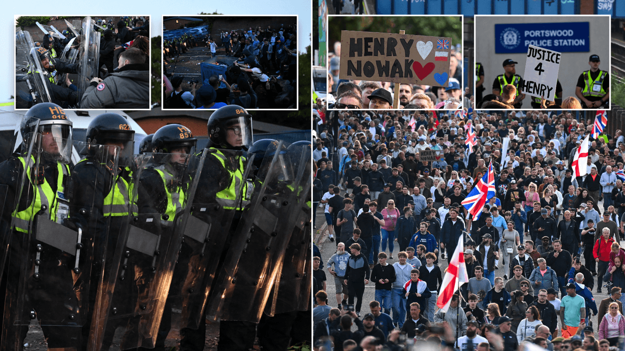 Protesters demanding justice for Henry Nowak descend on Southampton - arrest made after clashes w...