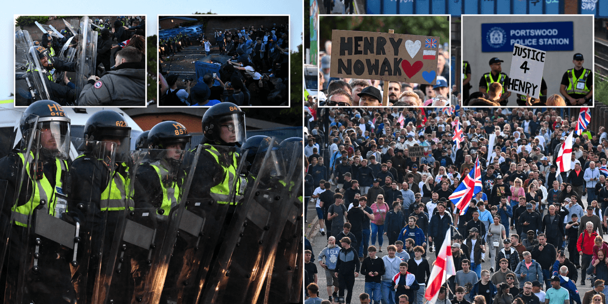 Two jailed for violence at Henry Nowak murder protest